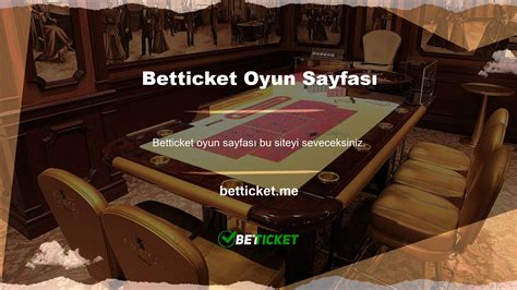 Betticket Giriş Sayfası