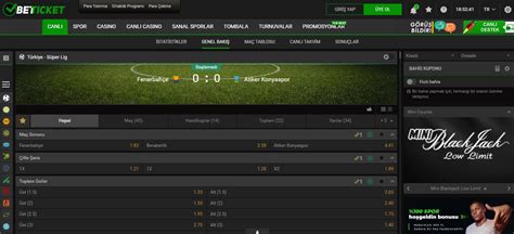 Betticket Güncel Giriş Adresi